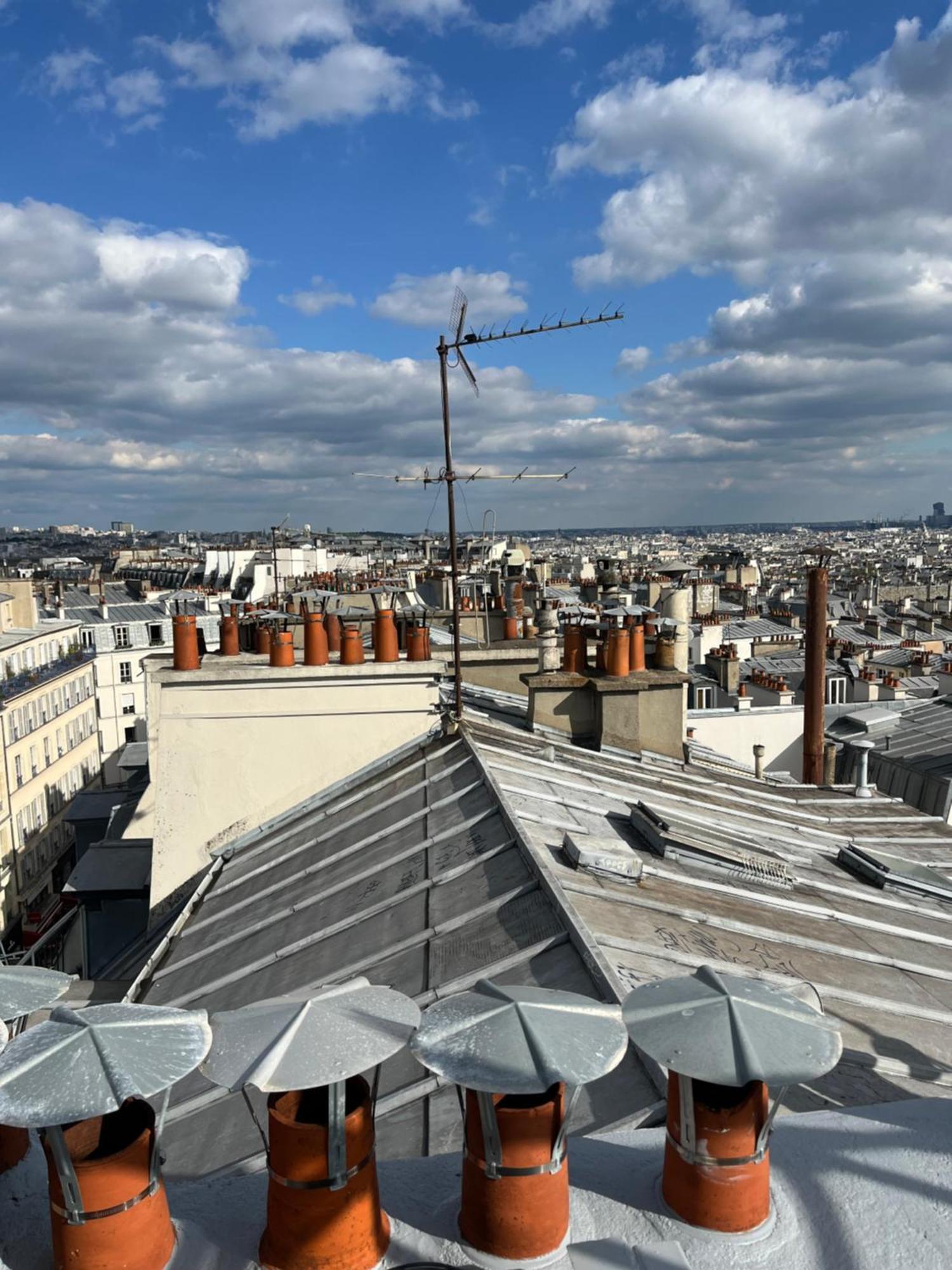 Montmartre Belle Vue Lägenhet Paris Exteriör bild
