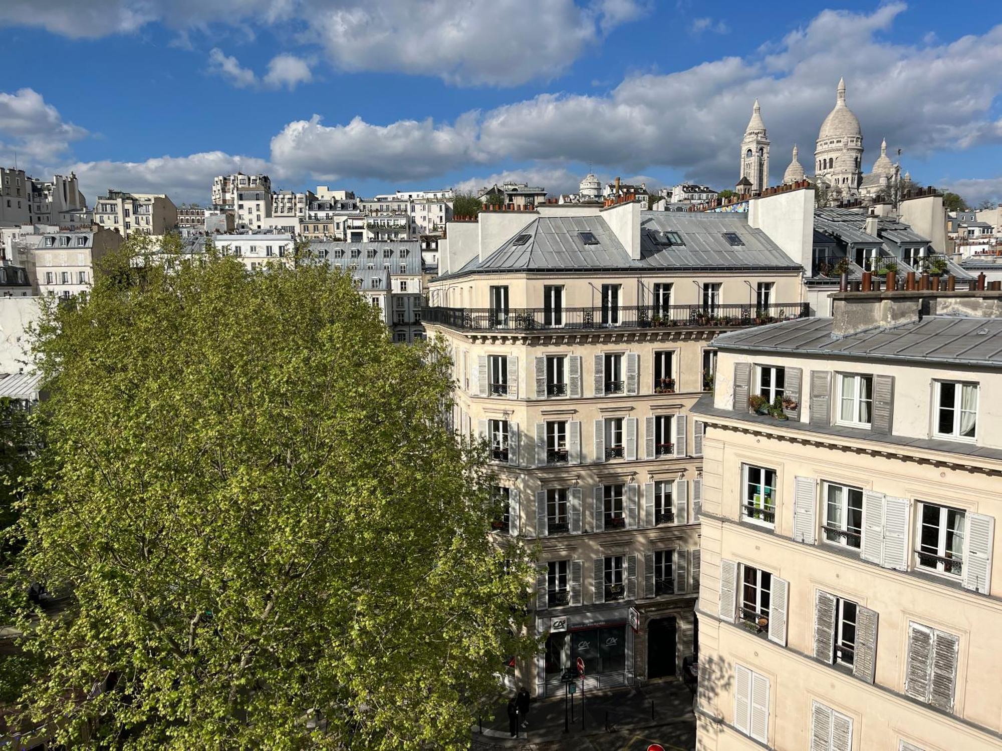 Montmartre Belle Vue Lägenhet Paris Exteriör bild