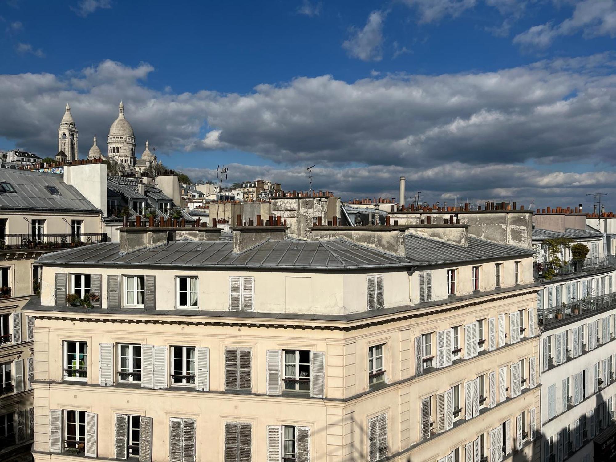 Montmartre Belle Vue Lägenhet Paris Exteriör bild