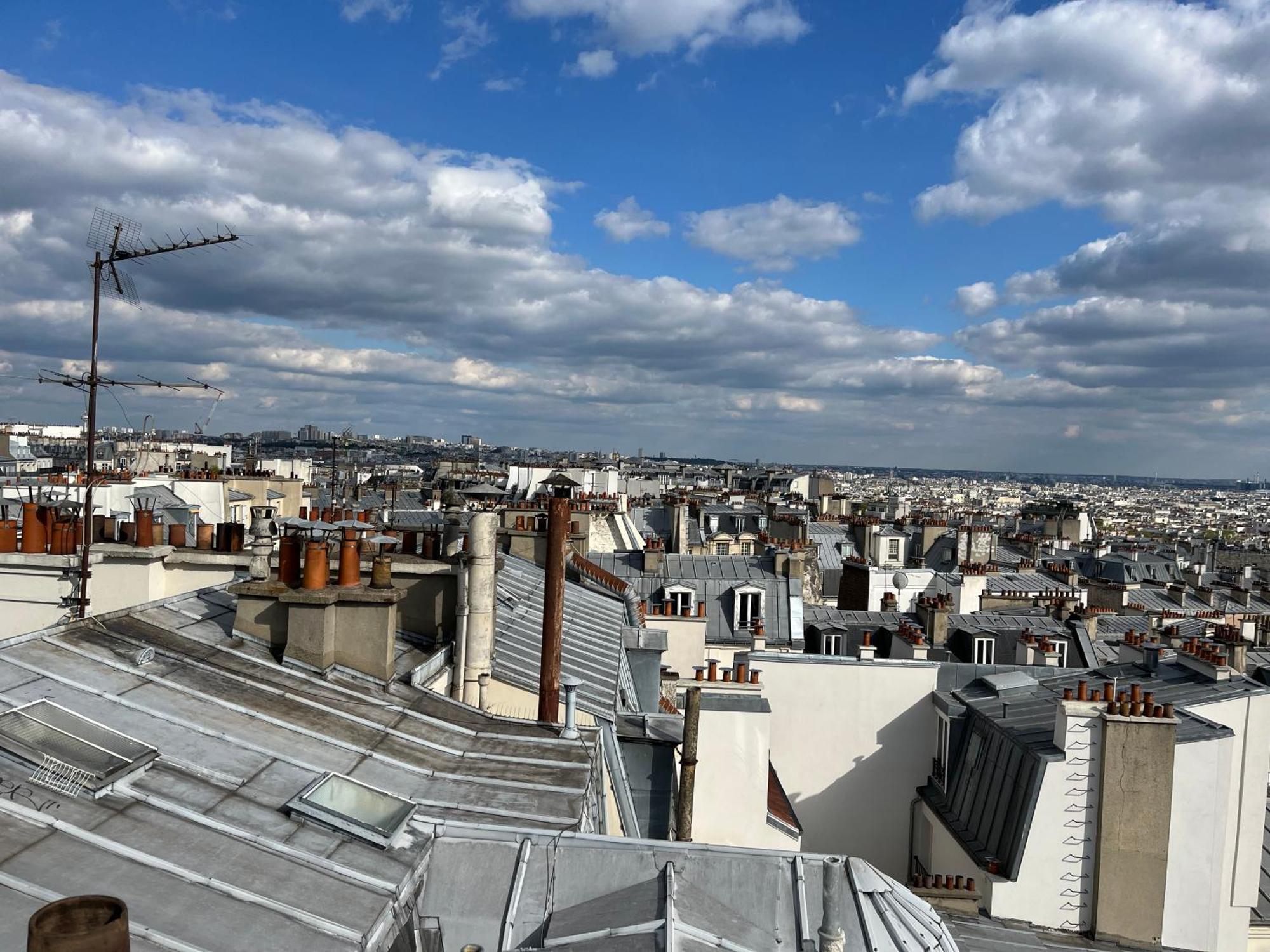 Montmartre Belle Vue Lägenhet Paris Exteriör bild